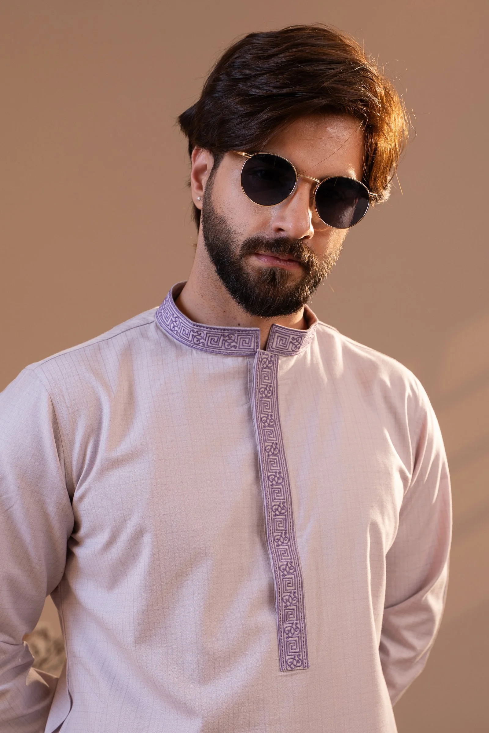 Men’s Premium Traditional Contemporary Embroidered Panjabi