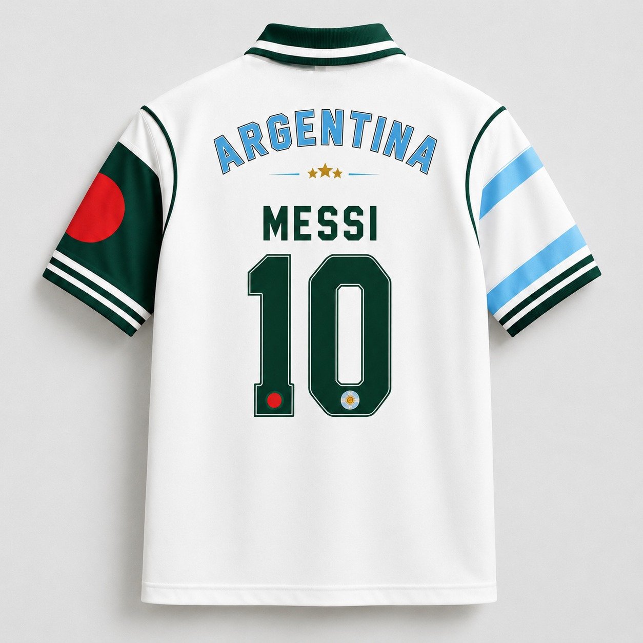 Bangladesh & Argentina FIFA Polo Shirt BLUE gallery image