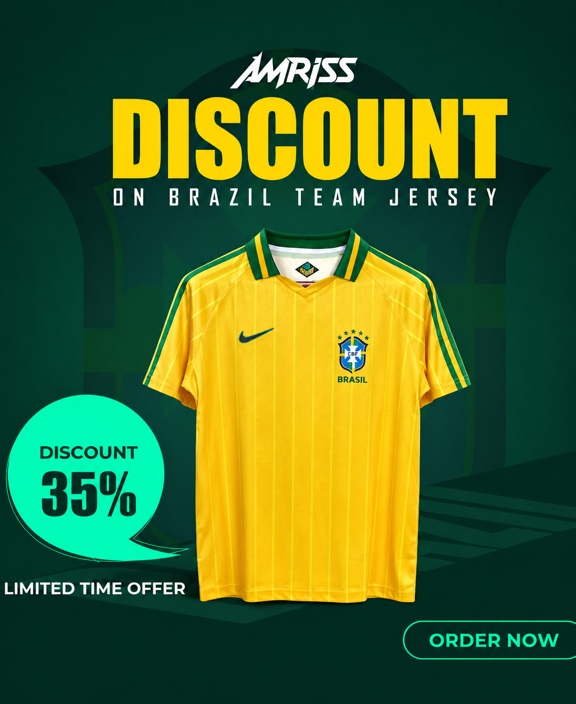 Brazil FIFA World CUP New JERSEY