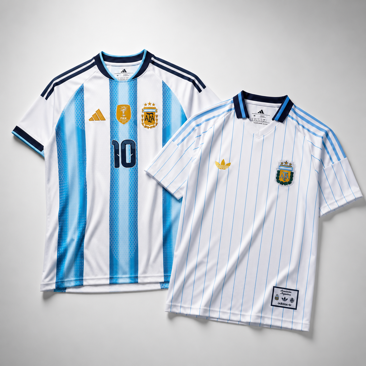 2 Pieces Argentina Combo Jersey FIFA 2026 BLUE gallery image