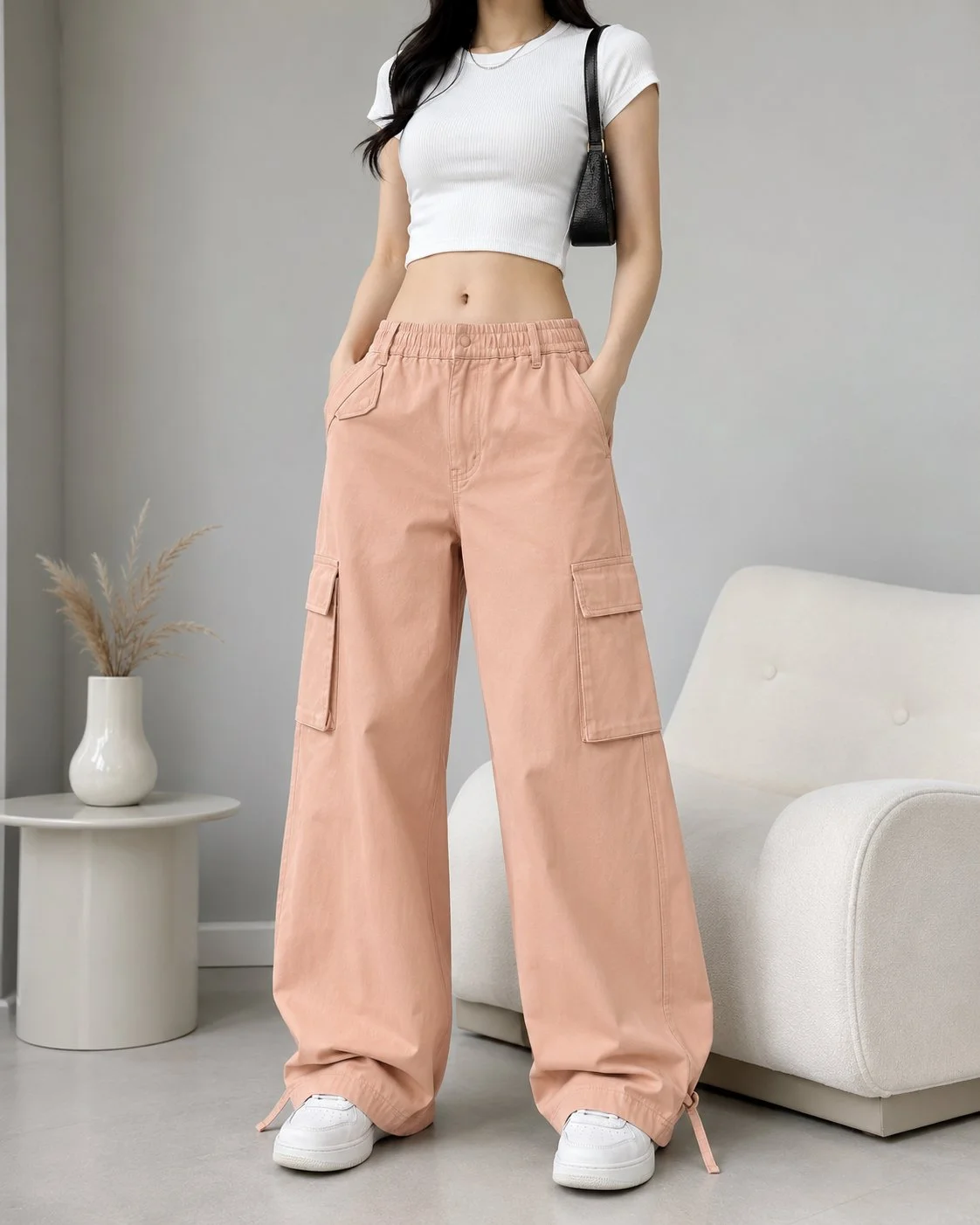 Women’s Oversized Baggy Cargo Pants