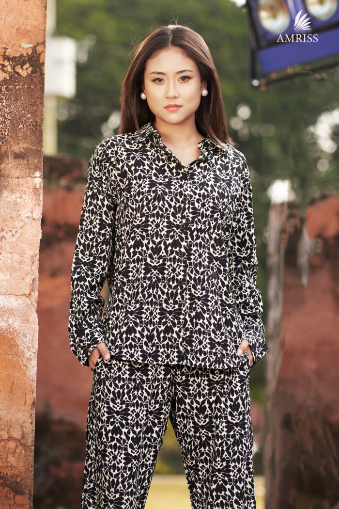 Women's Shirt With Pant Set - Image 1