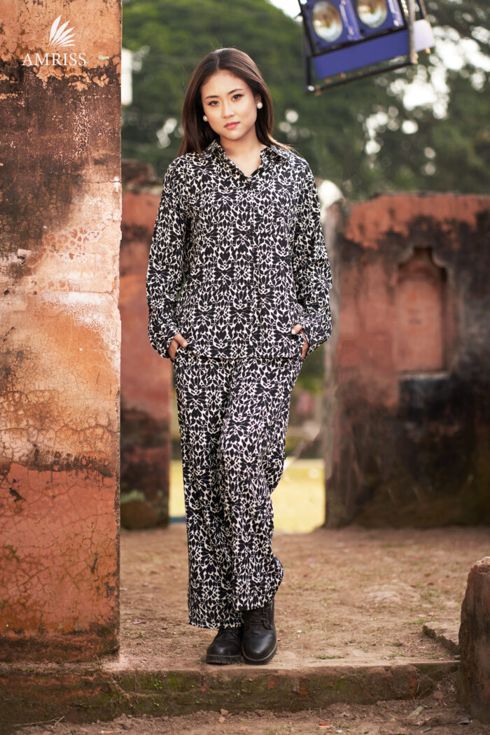 Women's Shirt With Pant Set - Image 3
