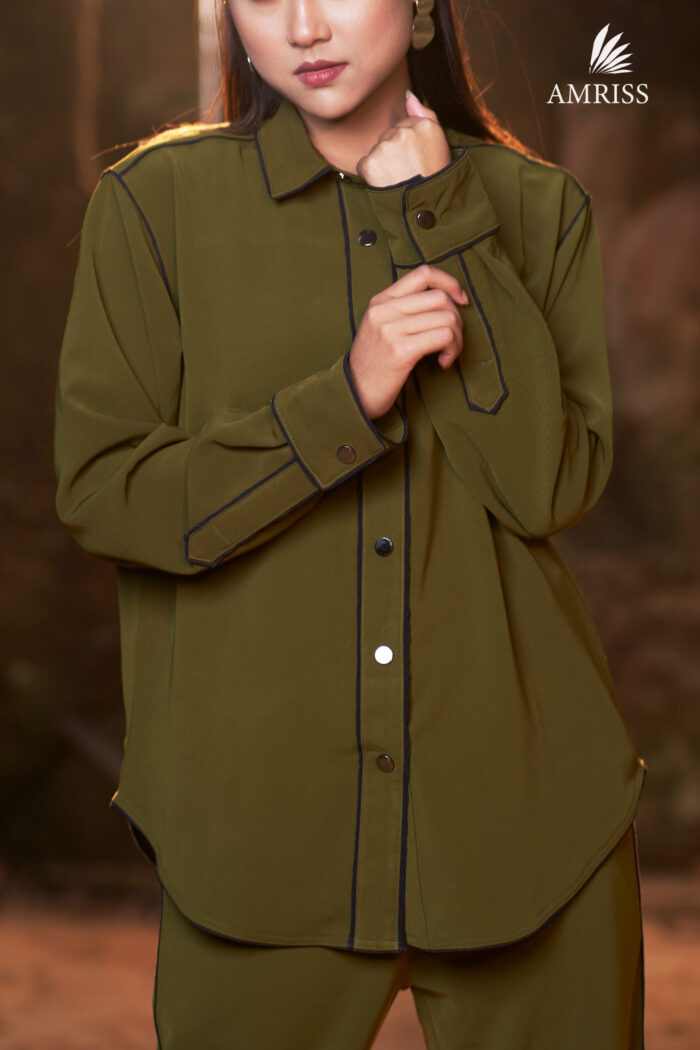 Women's Shirt With Pant Set - Image 2