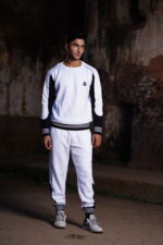 Sweat Shirt Set-White - Image 4