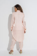Ladies Half Long Shirt with Pant - Image 3