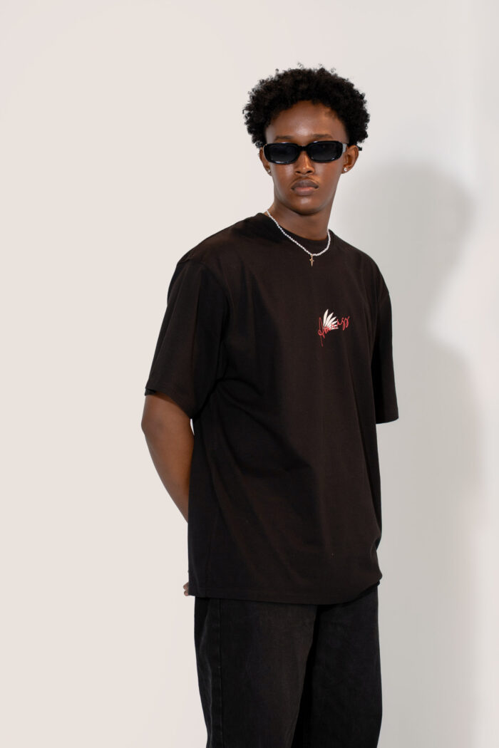 Drop Shoulder Relaxed Fit T-Shirt - Image 5