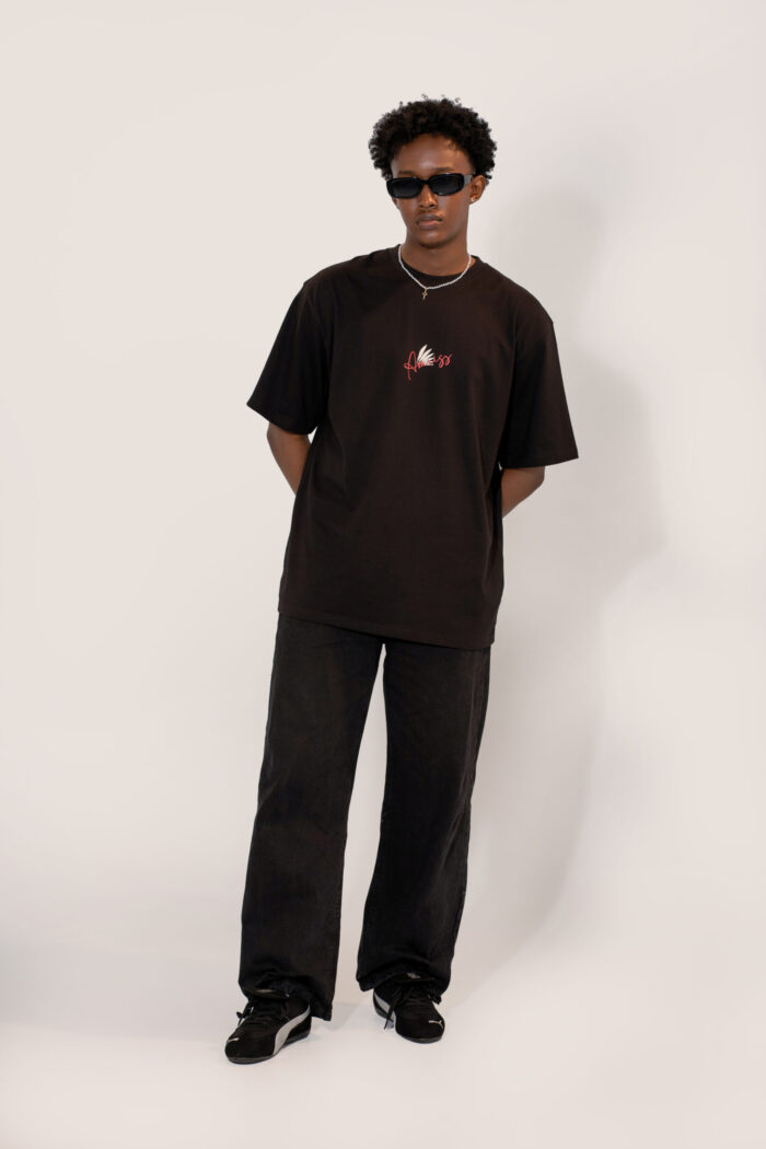 Drop Shoulder Relaxed Fit T-Shirt - Image 4