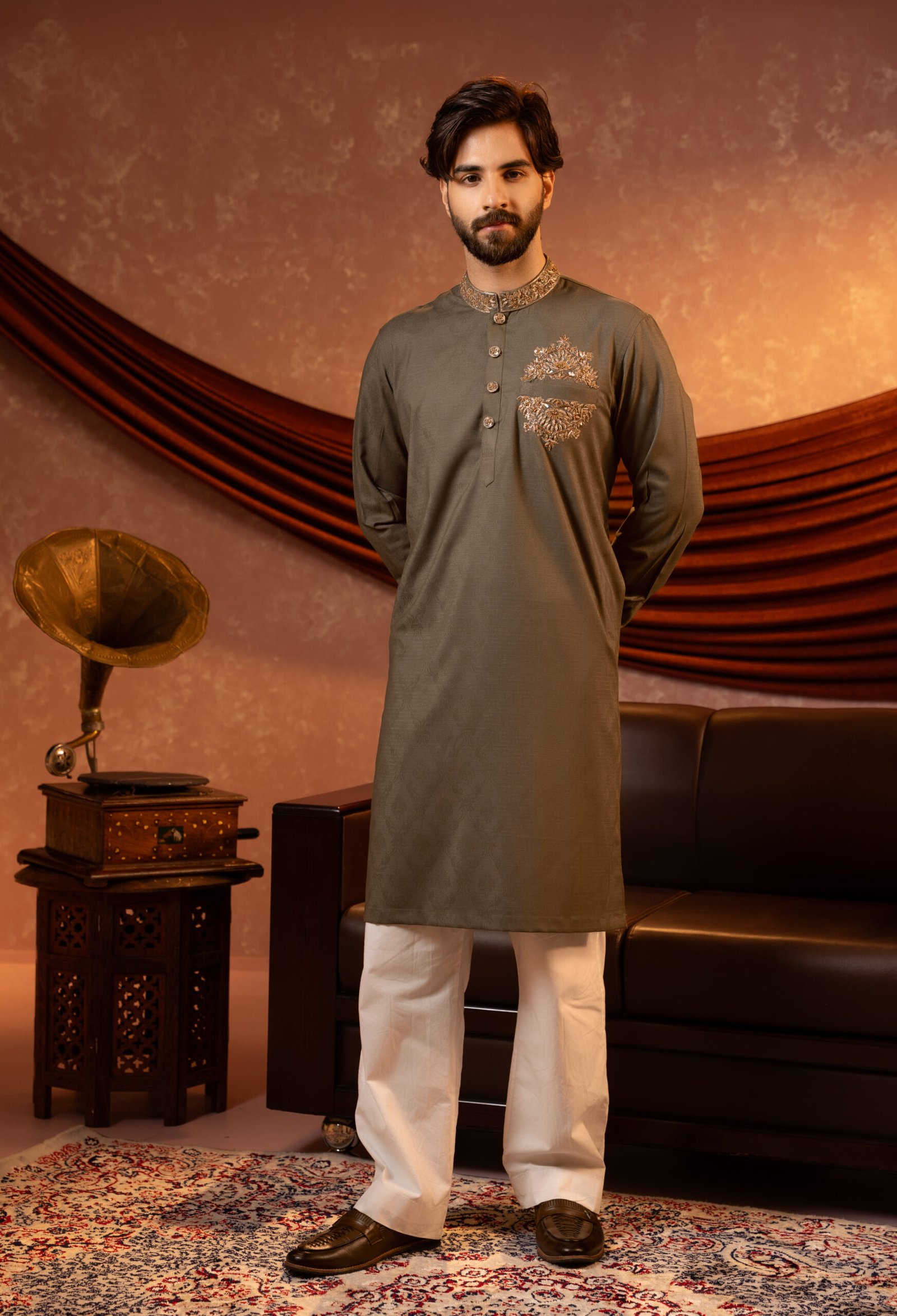 amriss panjabi37 Amriss Eid Men's Panjabi - Image 1