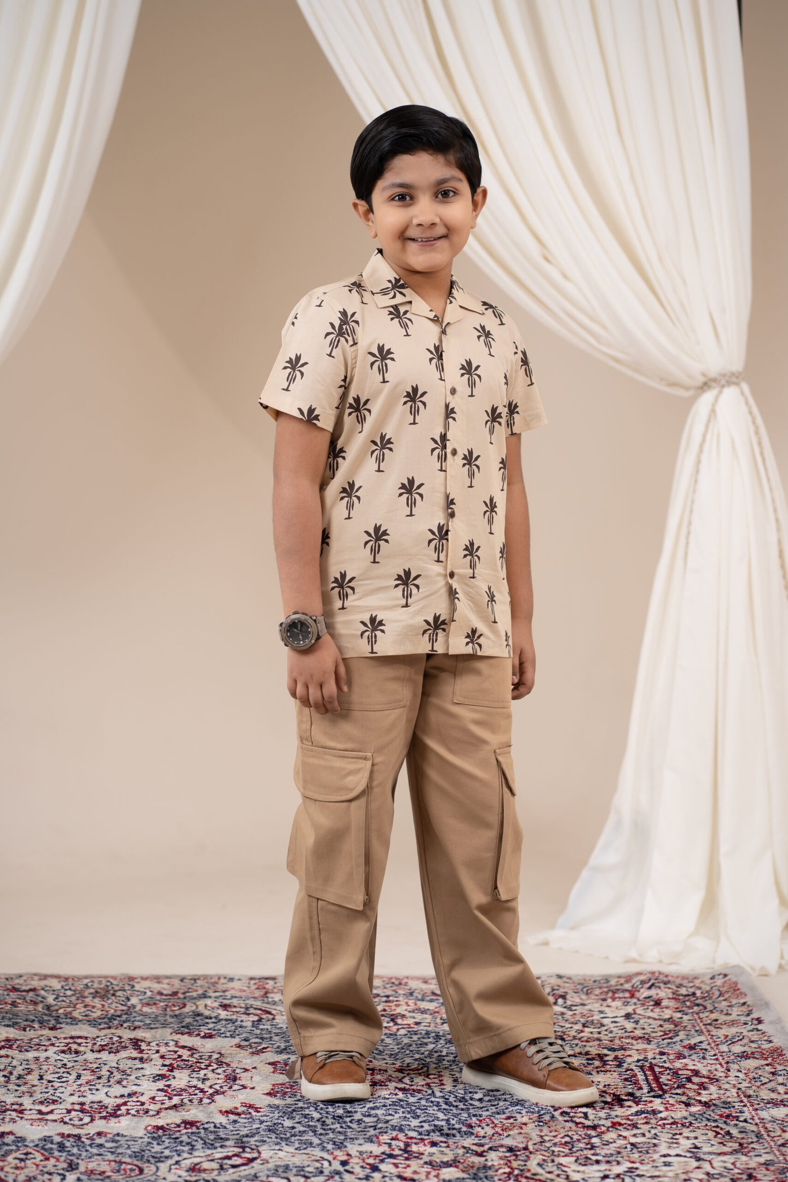 ARI00117 (1) Amriss Kid's Boy's Shirt - Image 1