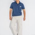 Men's Classic Comfort Embroidery Polo Perfect for Both Casual Uniform Wear