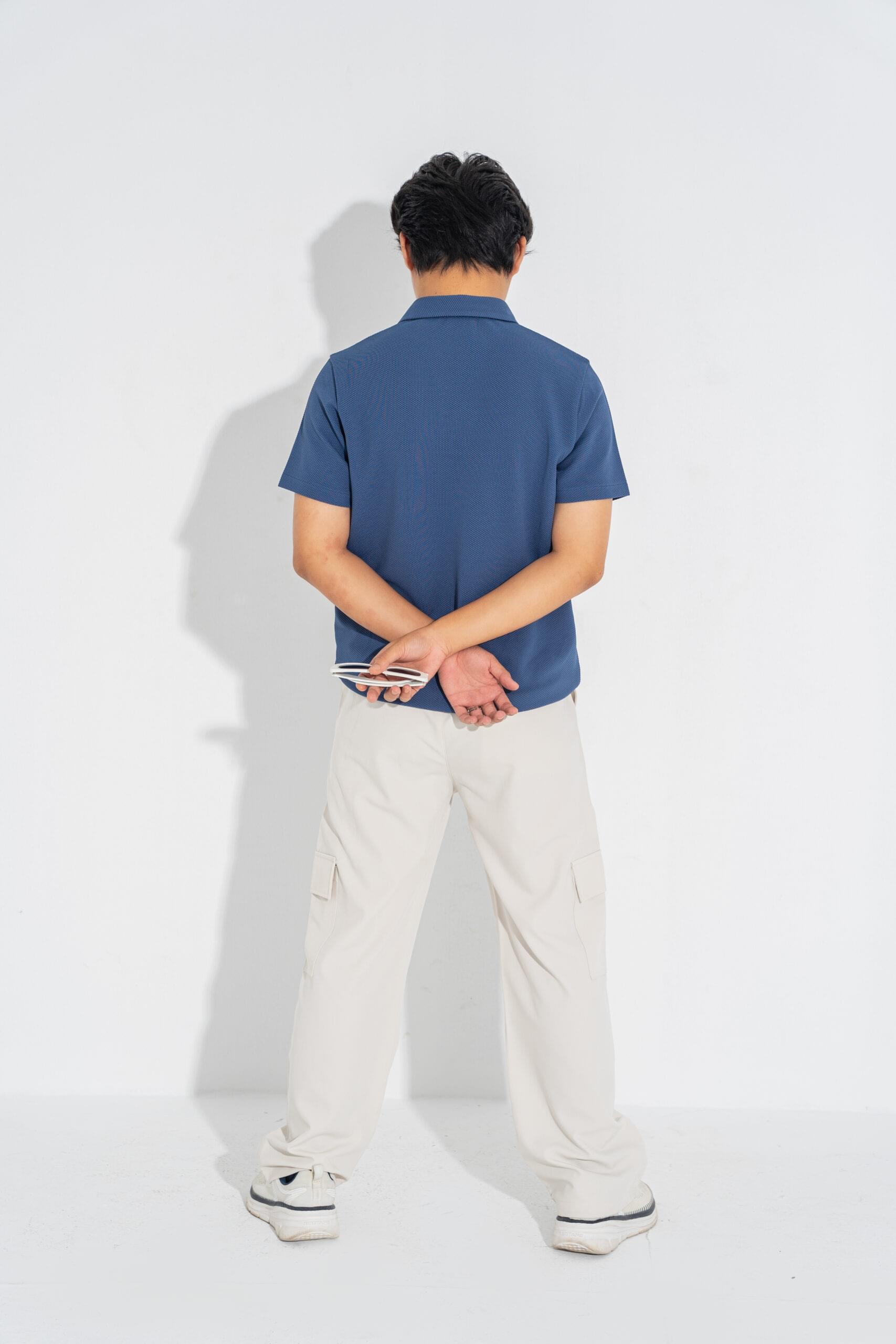 Men's Classic Comfort Embroidery Polo Perfect for Both Casual Uniform Wear - Image 2